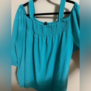 Zac and Rachel cold shoulder top.